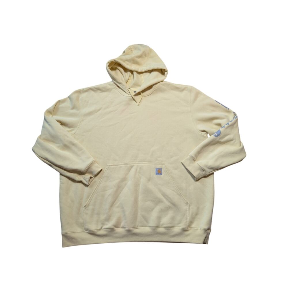 CARHARTT men's sweatshirt/ Hoodie size size men's 3XL, Yellow, outdoor